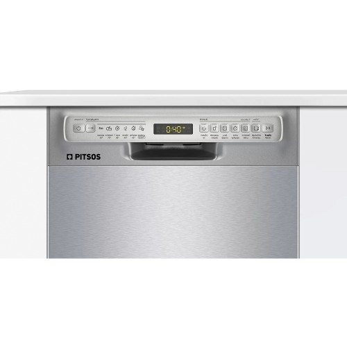 ΠΛΥΝΤΗΡΙΟ ΠΙΑΤΩΝ ΕΛΕΥΘΕΡΟ 45CM PITSOS DSS60I00 (F / INOX / 9 ΣΕΡΒ / Wi-Fi)